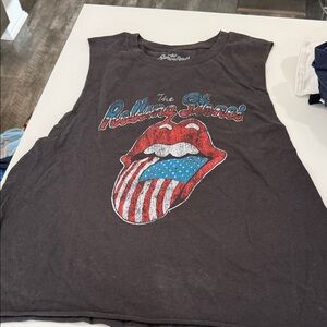 4 shirts including The Rolling Stones Gray Cotton Tee